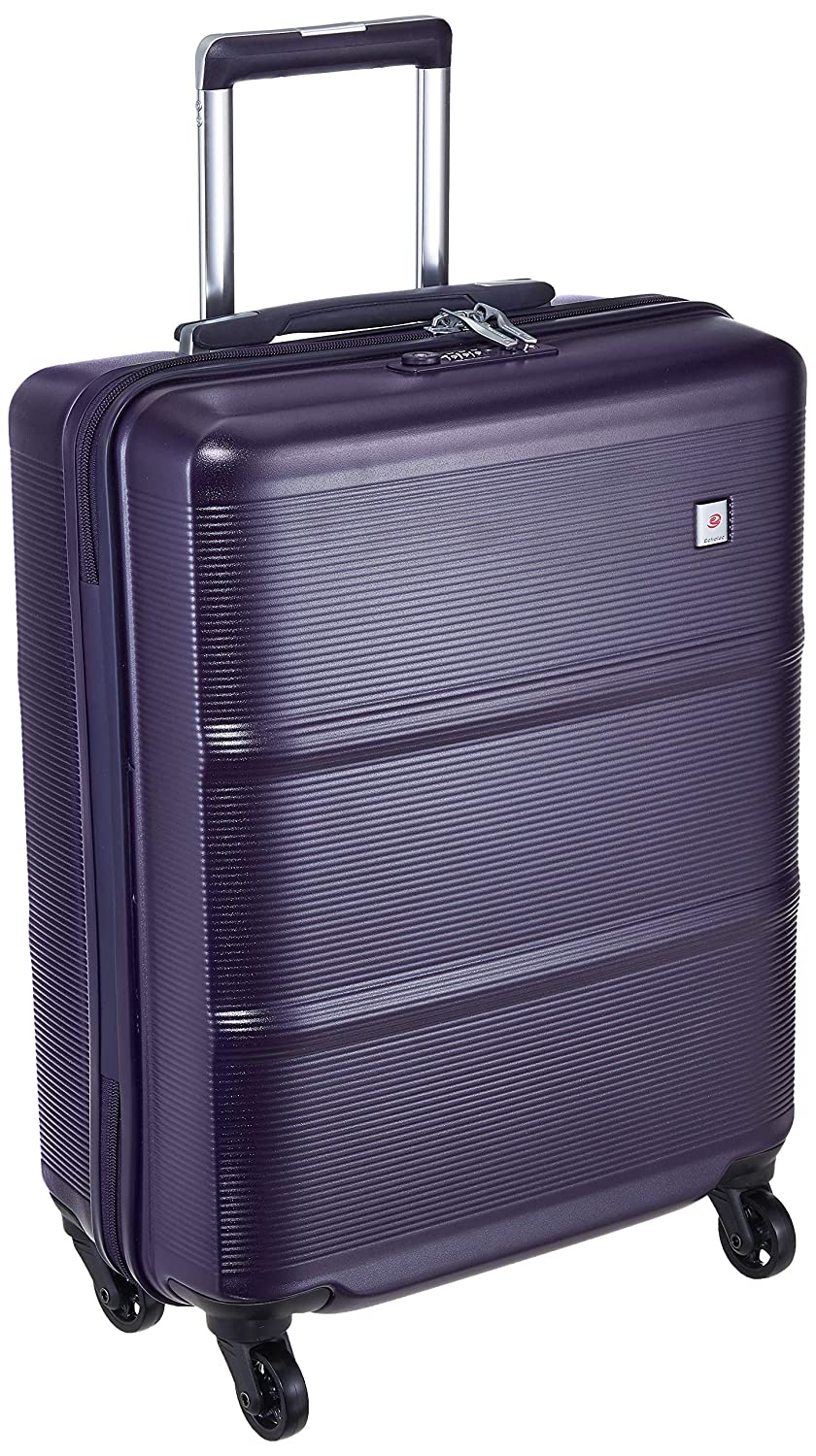 Echolac Colette Medium Purple Hard Sided Cabin Suitcase Trolley 55cm (PC094) Echolac New